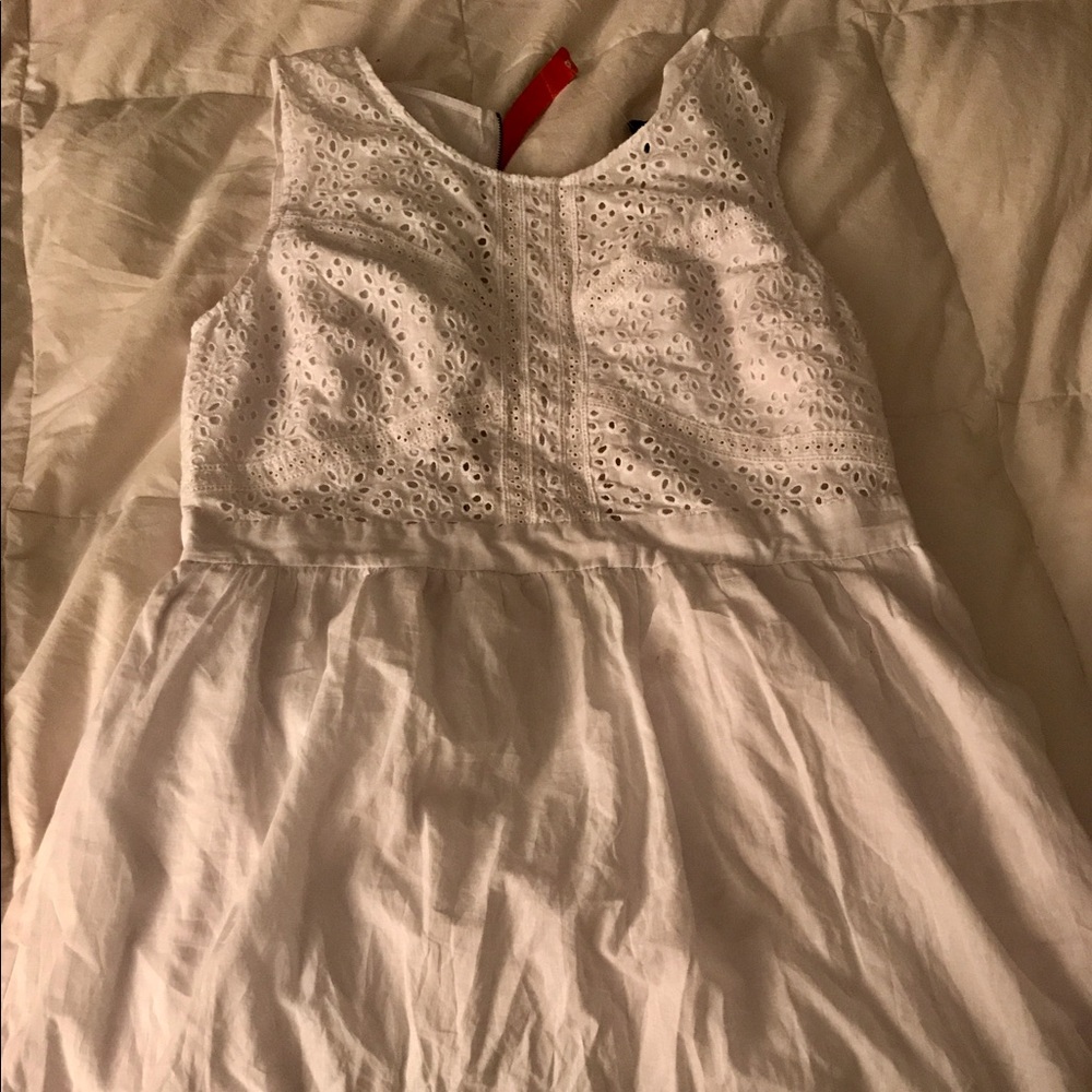 Fire Los Angels White eyelet dress