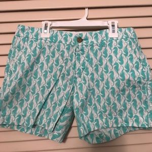 Old Navy printed seahorse shorts