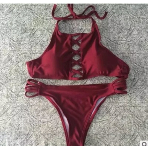 🆕Cross Front Bikini Bathing Suit - Picture 4 of 4