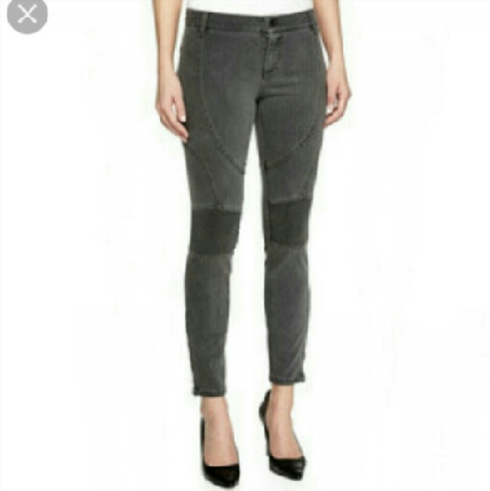 Stella McCartney Black Moto Jeans
