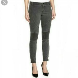 Stella McCartney Black Moto Jeans