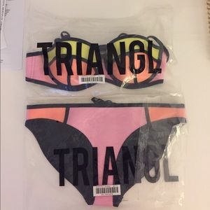 Triangl Poppy Pink Lemonade Bikini