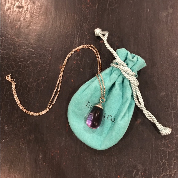 Authentic Tiffany & Co. Amethyst Necklace - Picture 2 of 4