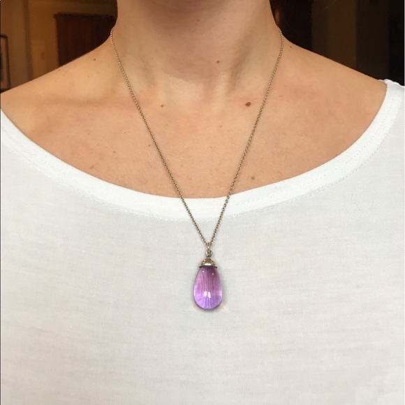 Authentic Tiffany & Co. Amethyst Necklace - Picture 3 of 4