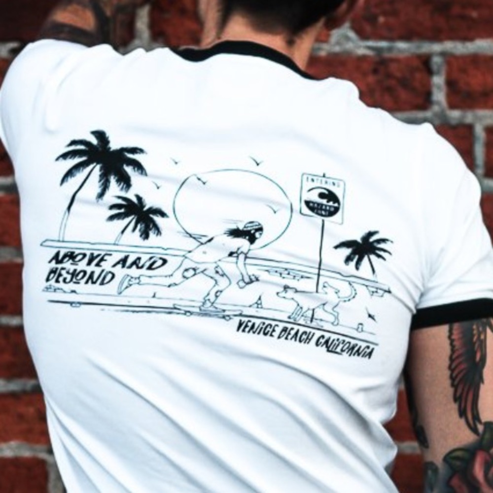 Above and Beyond Venice Beach Tee