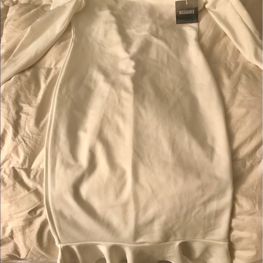 Missguided
Women's Fishtail Bodycon Dress White