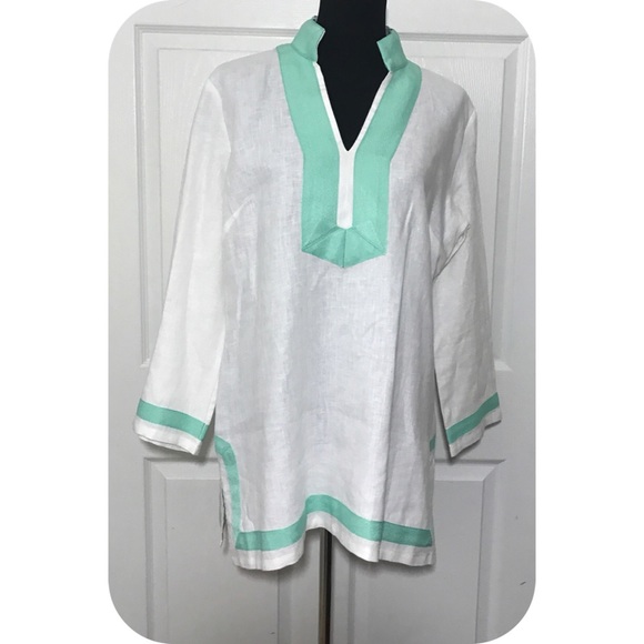 Sail to Sable Tops - Sail to Sable Linen Tunic Dress festival Top Boho