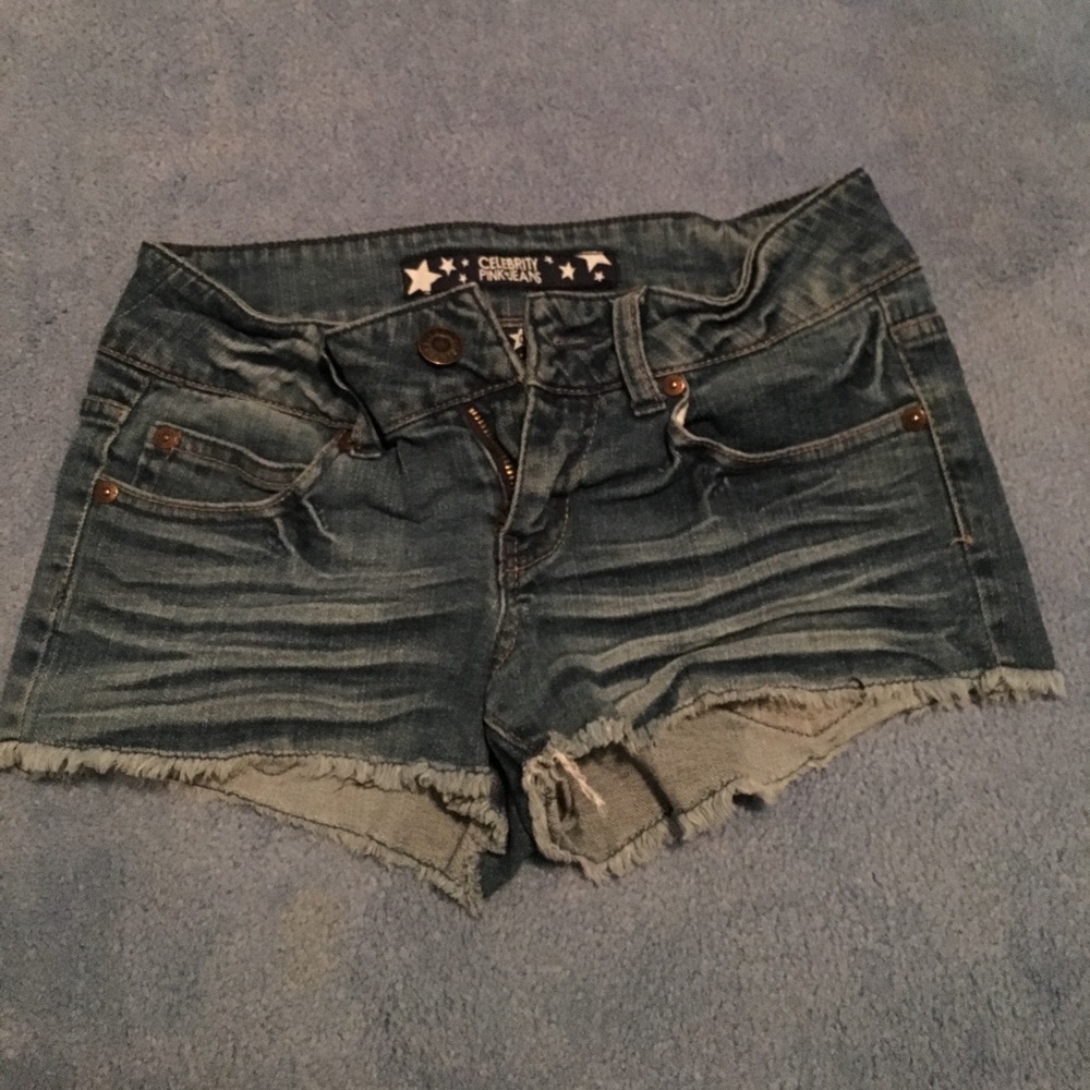 Denim shorts