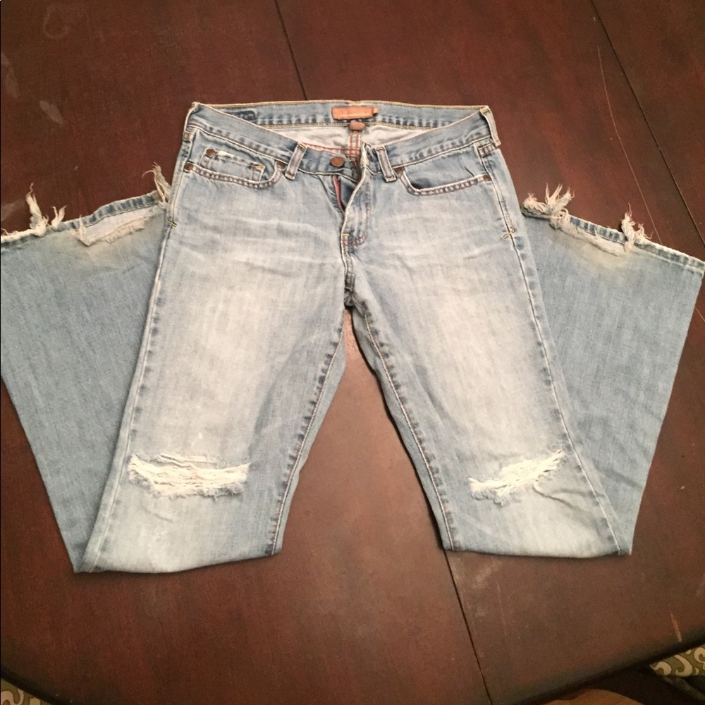 Abercrombie & Fitch Distressed Jeans