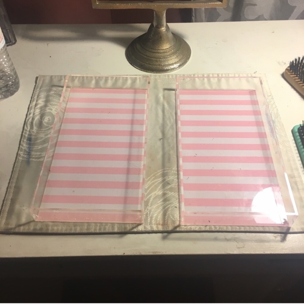 Victoria Secret vanity trays (READ DESCRIPTION)