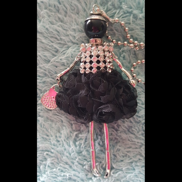 WOMENS~LADY PENDANT/ STATEMENT NECKLACE~NEW~🎁🎄Christmas Present - Picture 3 of 8