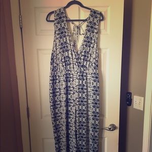Forever 21 Print Jumper
