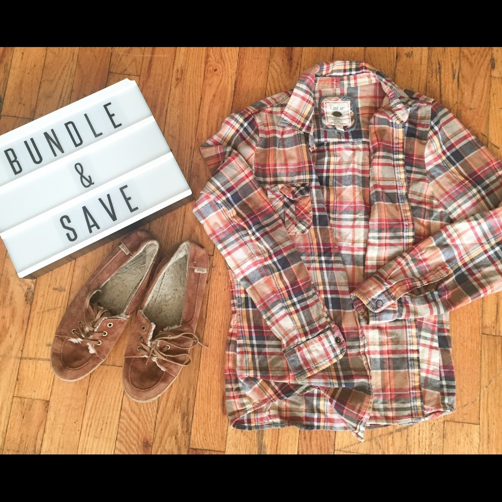 F21 Flannel Size S/P