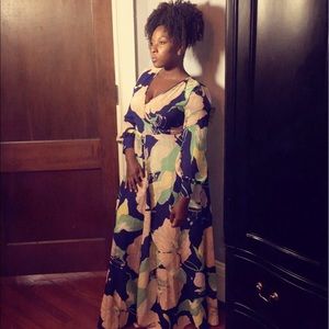 Vintage style Floral Dress