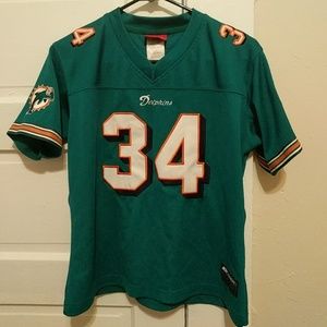 Reebok #34 Ricky Williams Jr. Miami Dolphins