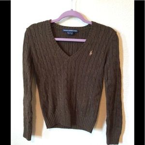 Ralph Lauren Cable Knit Cotton Sweater
