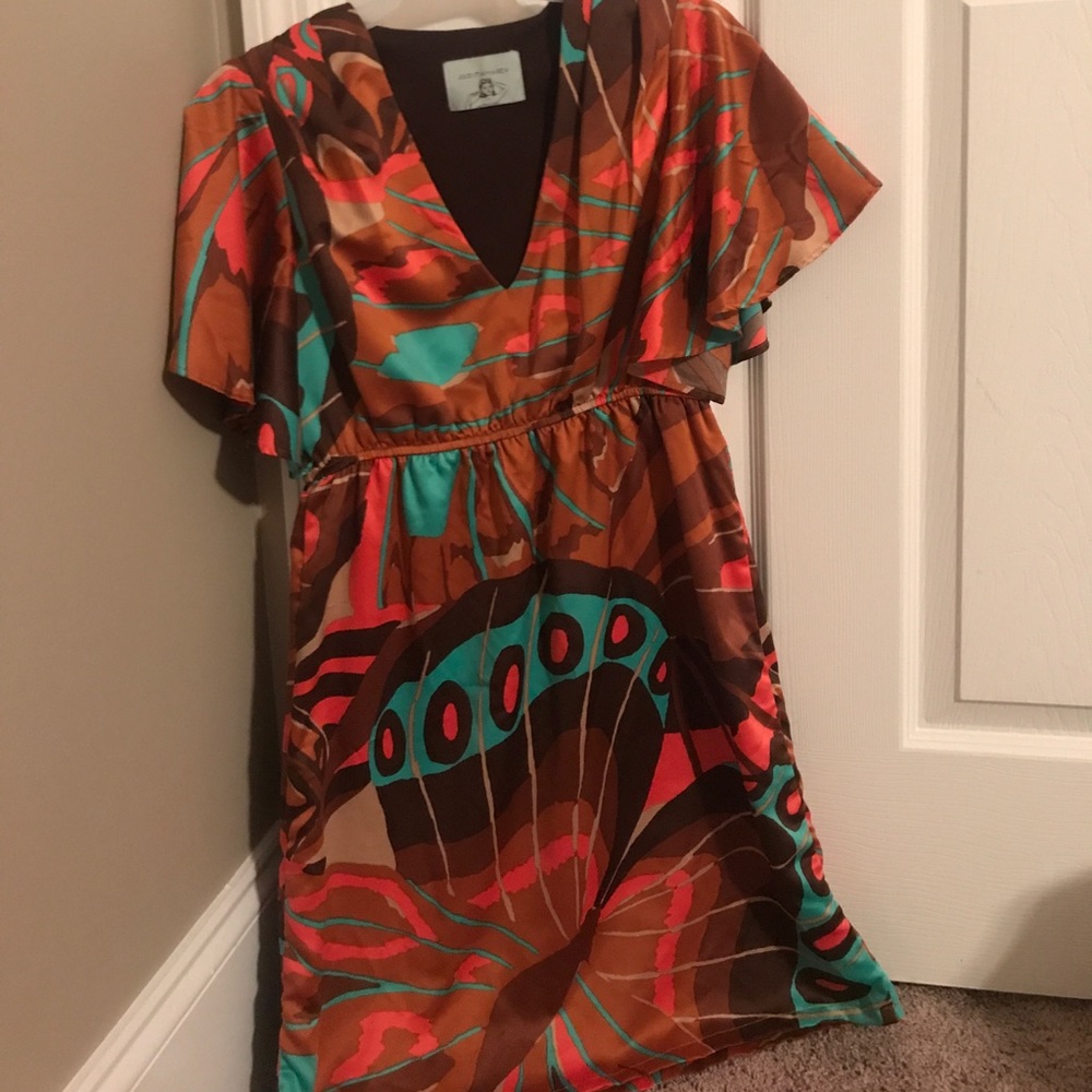 Judith March flutter sleeve dress