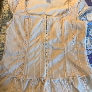 Beautiful Corset-Inspired Blouse