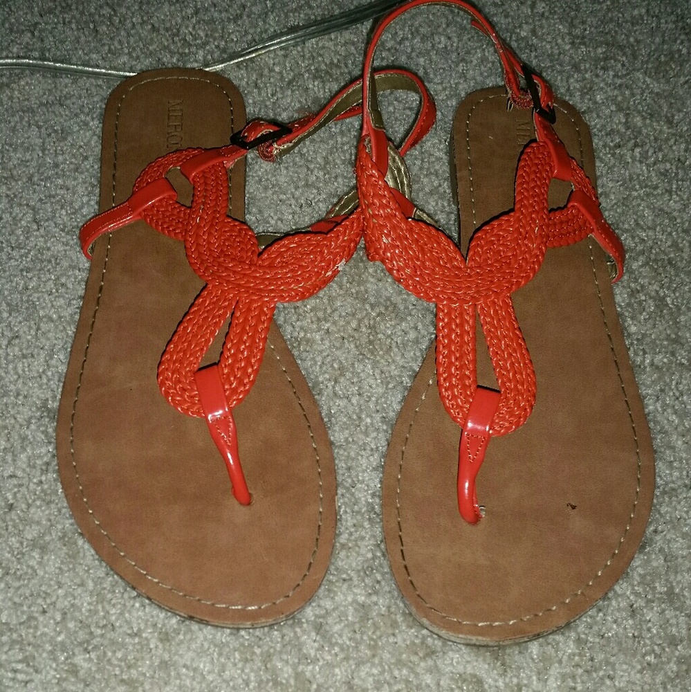 Target~Merona Sandals(Orange)