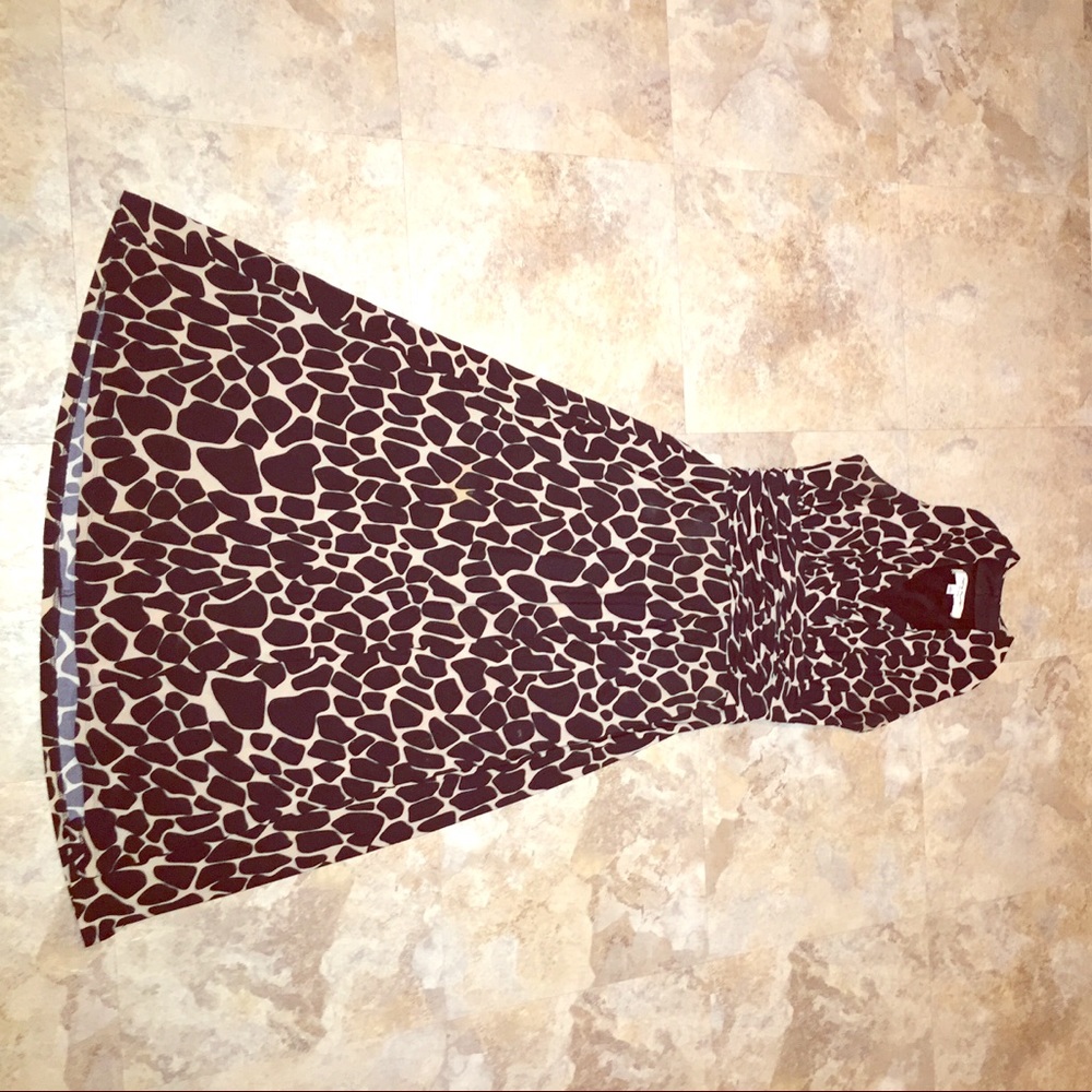 Rena Rowan animal print dress