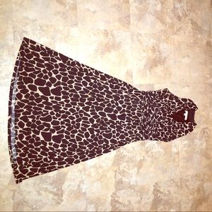 Rena Rowan animal print dress