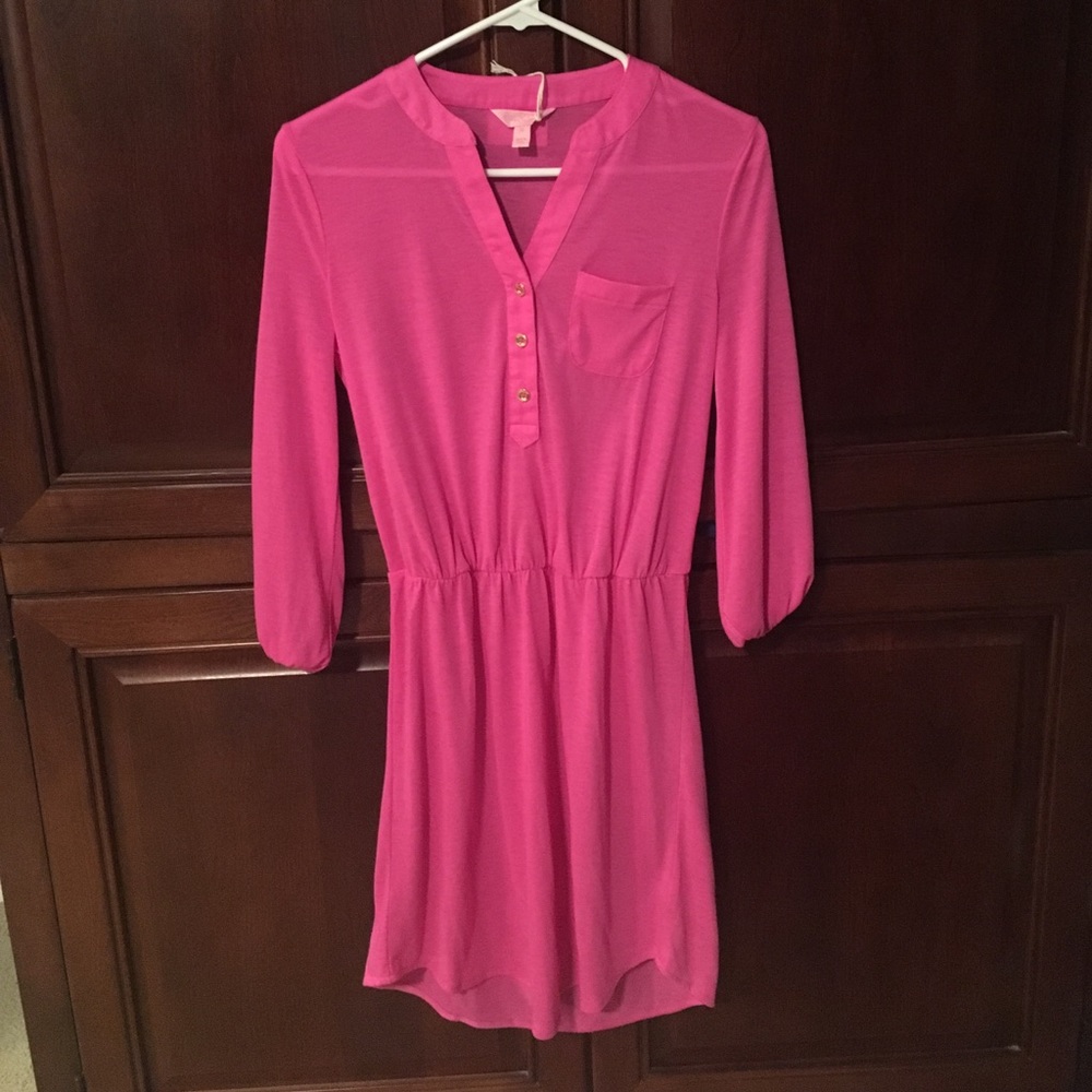 ❌sold❌Illy pullitzer sheer dress