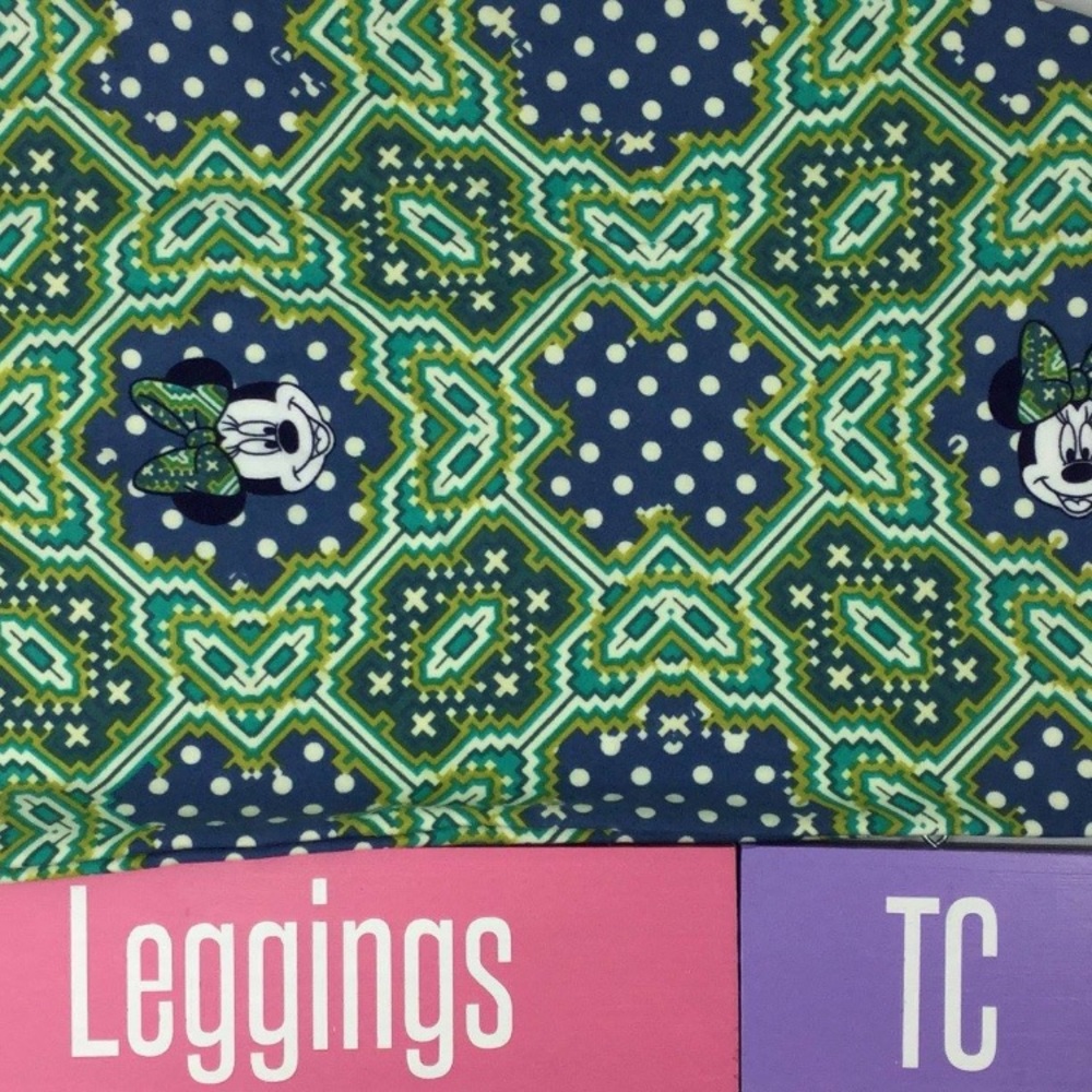 Disney Minnie Mouse lularoe leggings TC