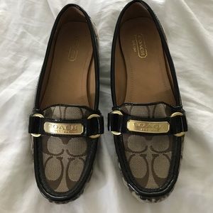 Coach Felisha flats c monogram