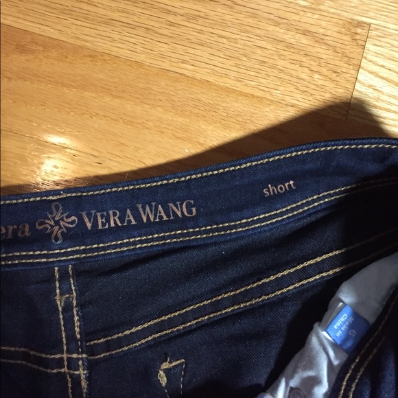 Simply Vera Wang high-waisted jean shorts - Picture 4 of 5