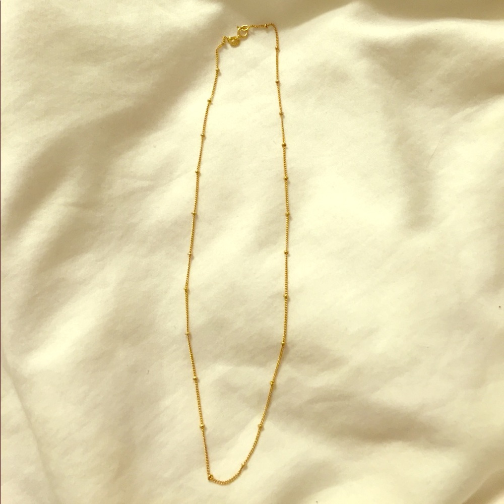 Ball Gold Necklace