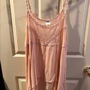 Intimately Free People pale pink slip