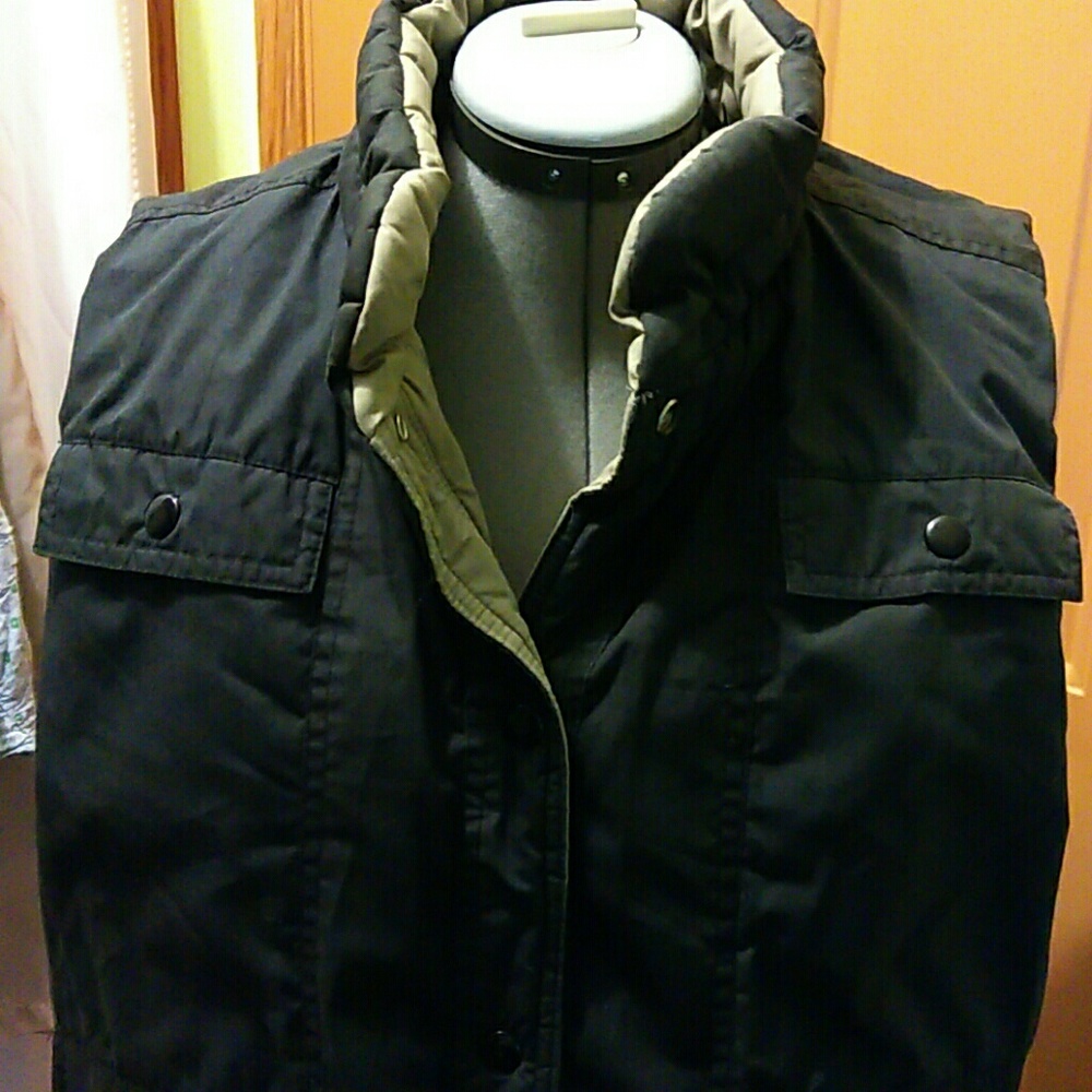 EUC, PUFFER VEST, REVERSIBLE