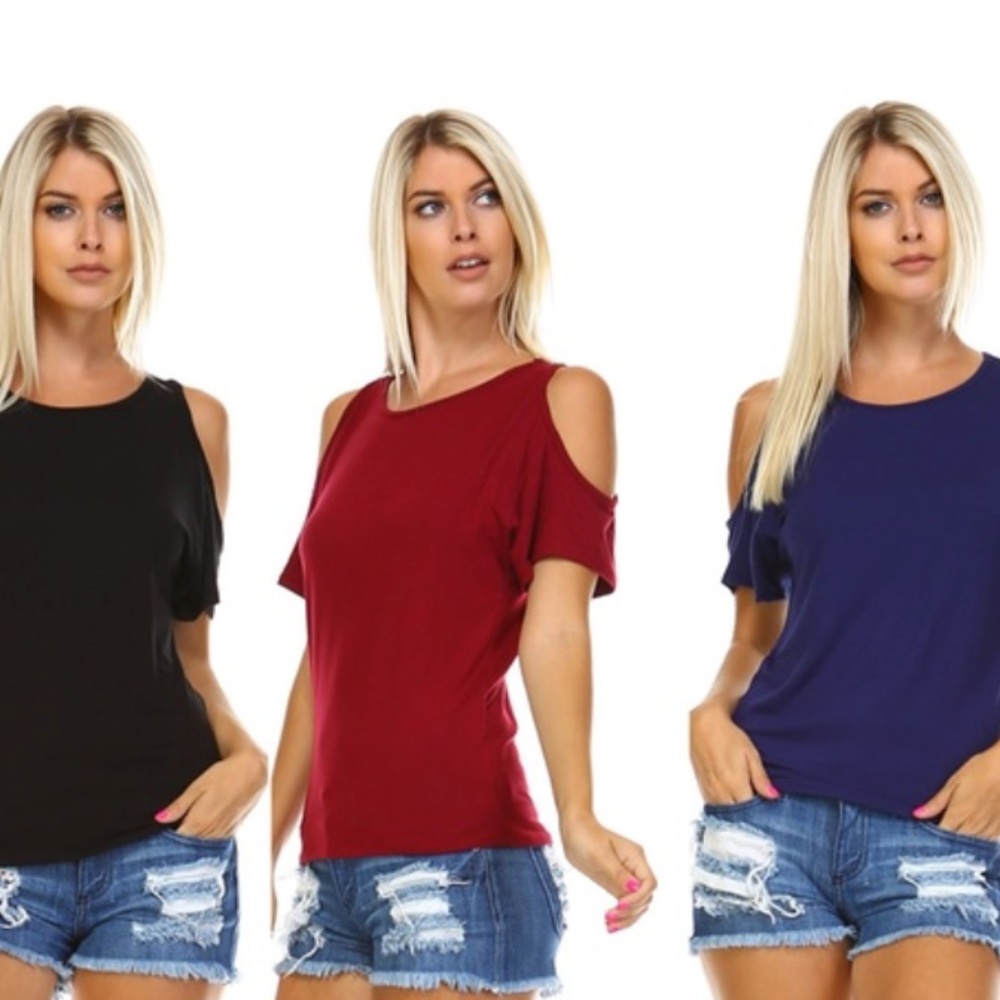 Cold Shoulder Blouse