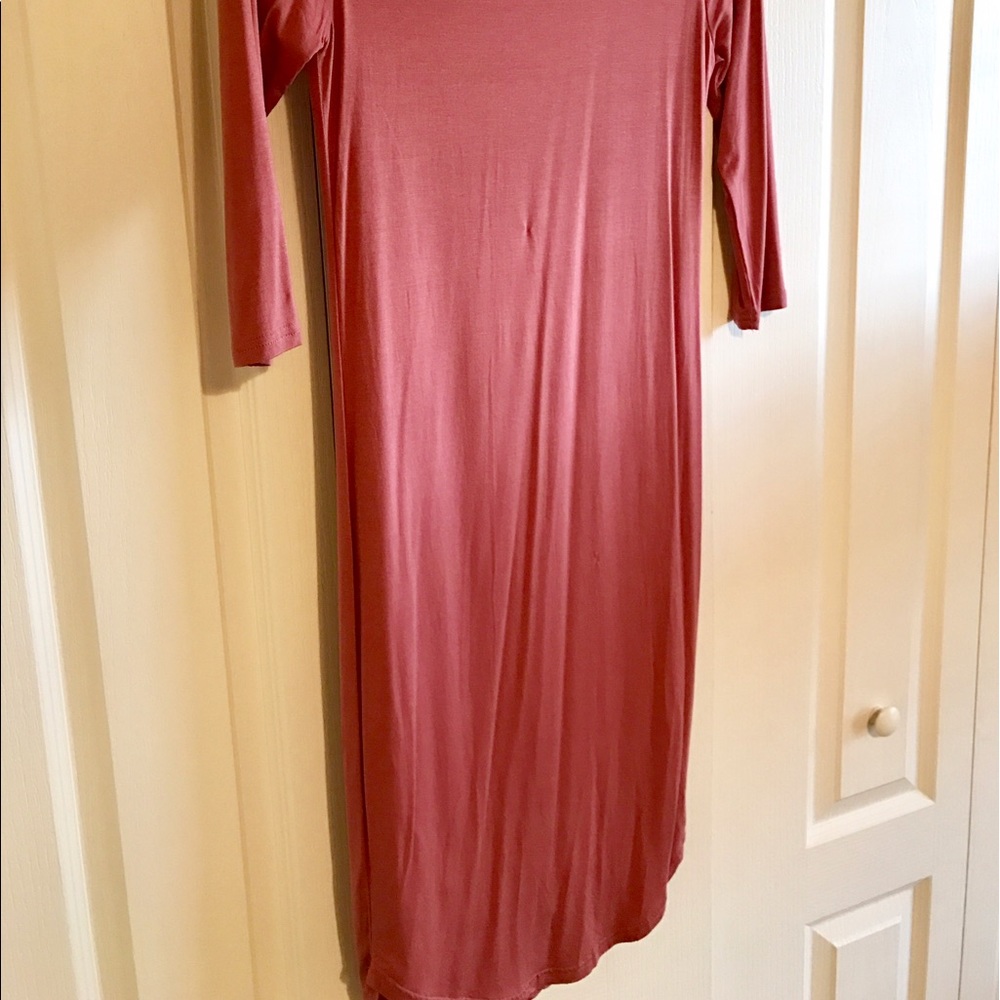 Rue 21 Long Rose/Mauve Dress