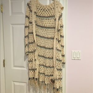 Free People long cardigan