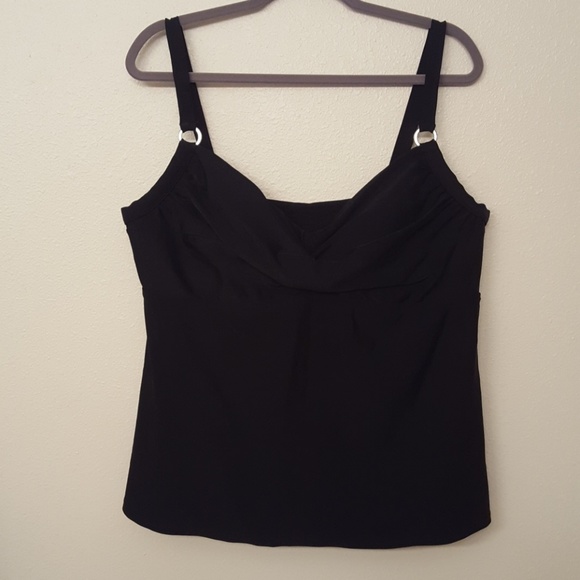 Merona Other - Black swim tankini top