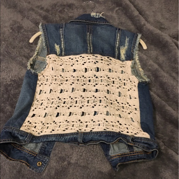 Jean jacket vest - Picture 2 of 3