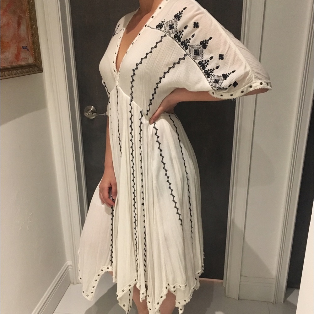 RALPH LAUREN DENIM & SUPPLY EMBROIDERED MIDI DRESS - Picture 2 of 4