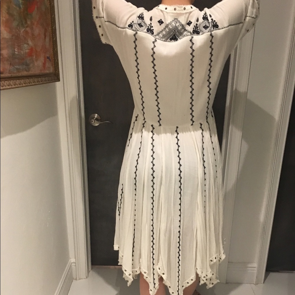 RALPH LAUREN DENIM & SUPPLY EMBROIDERED MIDI DRESS - Picture 3 of 4