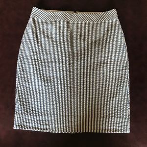 EUC J. Crew seersucker pencil skirt