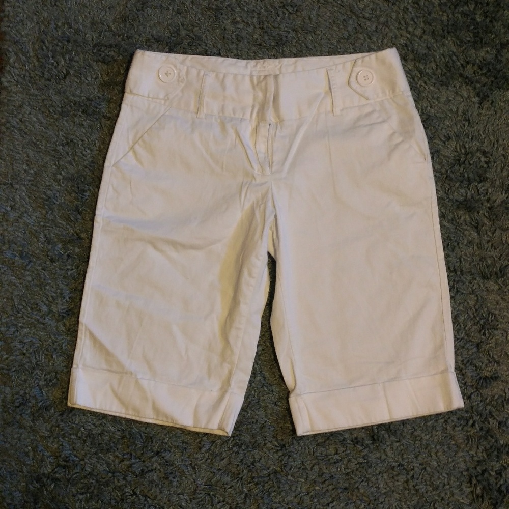(3/$15) White Shorts