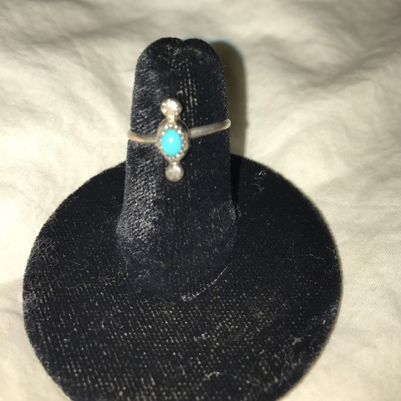 Jewelry - Sterling silver and turquoise ring