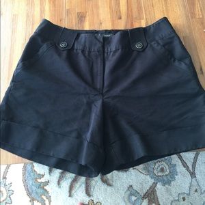 WHBM shorts black size 8