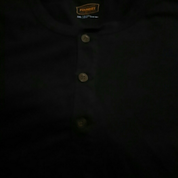 2(x)3 Button Pullover [ Black , Maroon ] - Picture 2 of 5