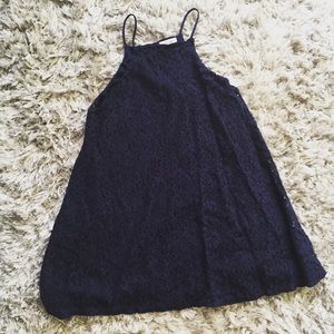 Navy Lace Dress