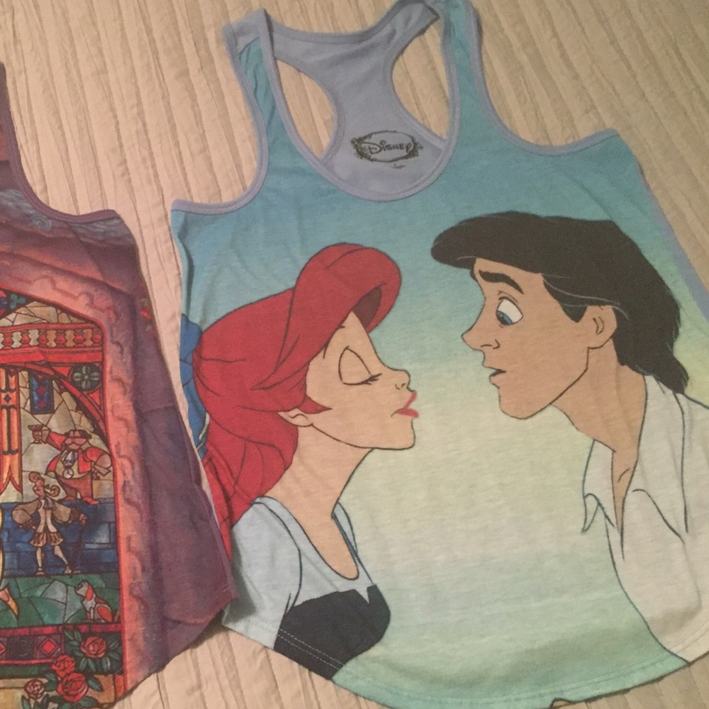 Ariel little mermaid Disney tank top