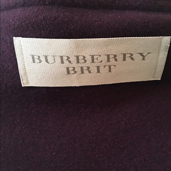 Burberry Brit Cherbrooke Blanket Coat Wrap Jacket - Picture 4 of 8