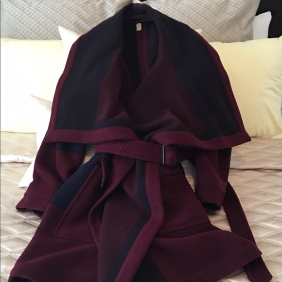 Burberry Brit Cherbrooke Blanket Coat Wrap Jacket - Picture 7 of 8