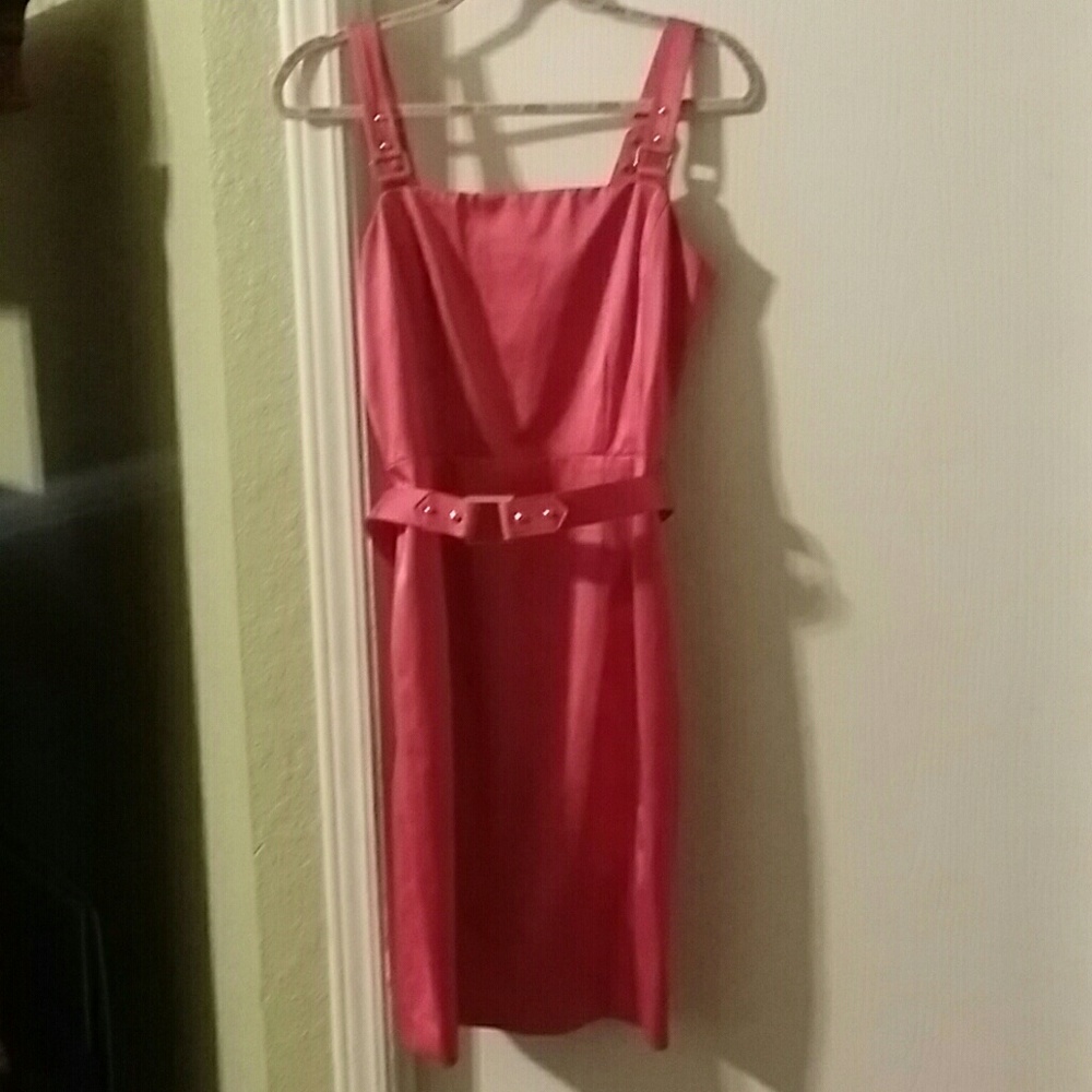 Pink cocktail dress