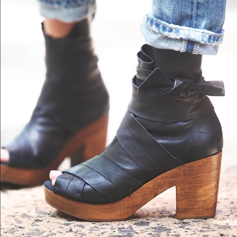 ISO: Free People Spire Wrap Clogs